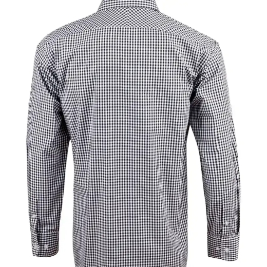 Picture of Winning Spirit, Mens Gingham Check L/S Shirt